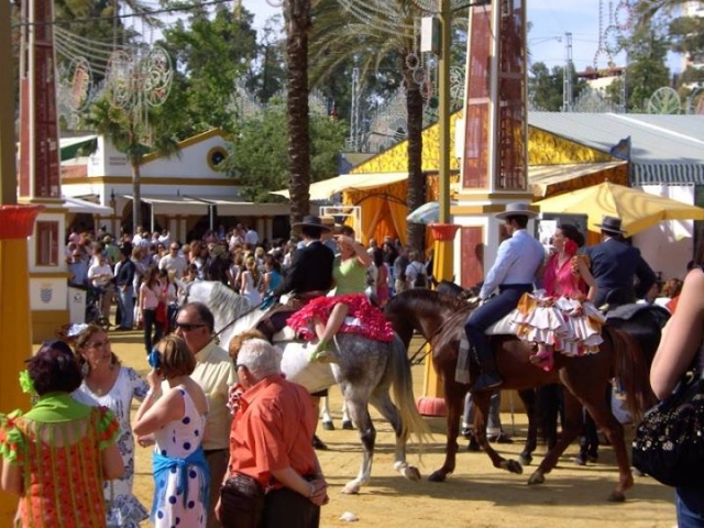 En la feria del caballo